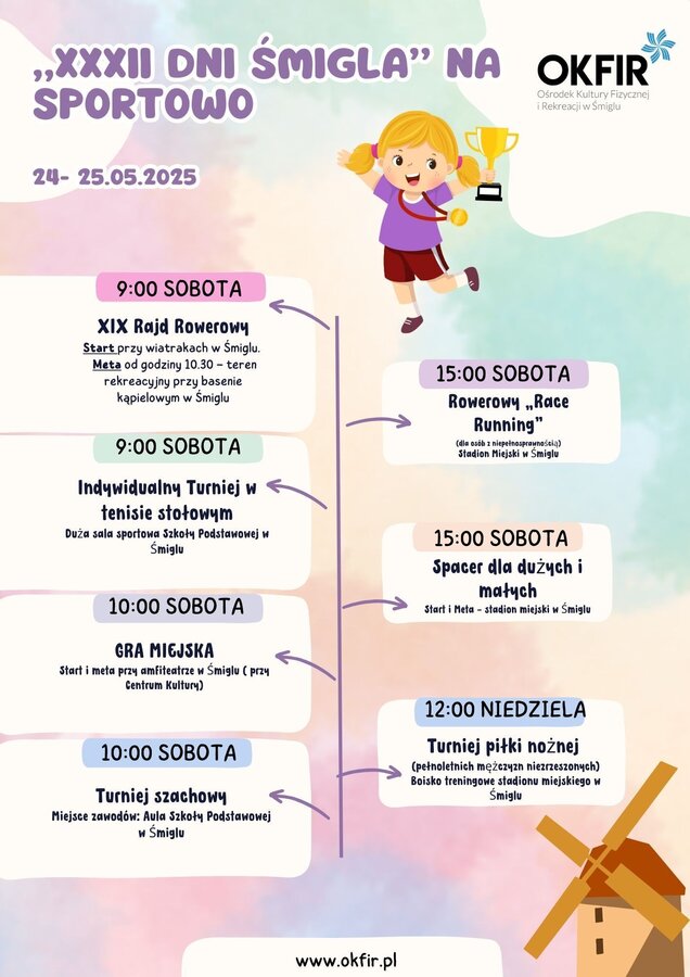 DNI ŚMIGLA NA SPOROTWO! ZAPRASZAMY!