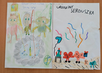 Wyróżnienia: Alicja Bednarczyk kl. 1b i Oliwier Senftleben kl. 3b