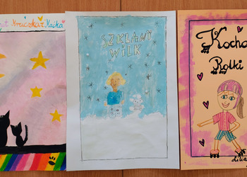 3 miejsce - Lilianna Kasperska kl. 2a; 2 miejsce - Michalina Kachnic kl. 3a; 1 miejsce - Marysia Foglarz kl. 3a