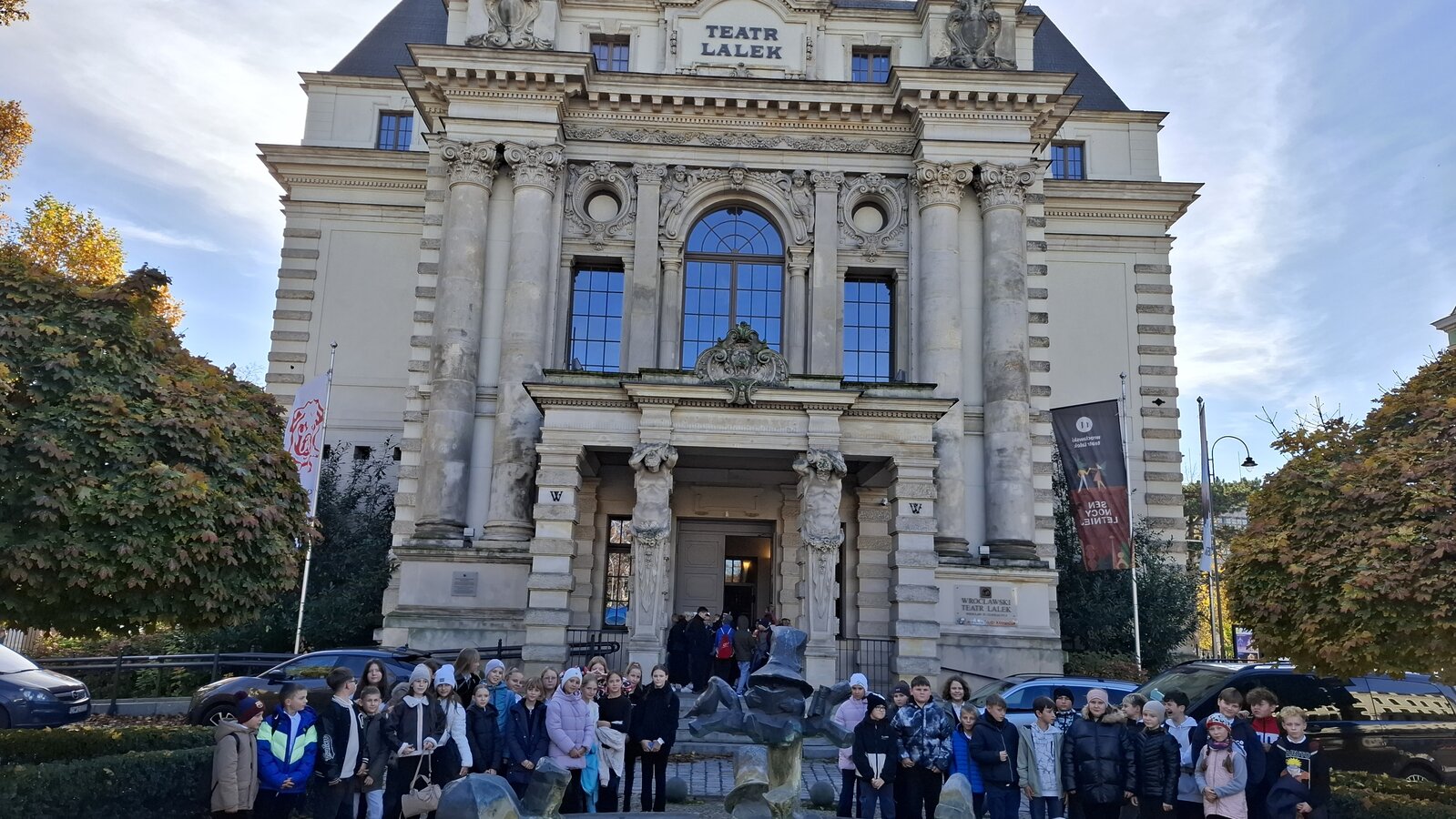 W Teatrze Lalek we Wrocławiu...