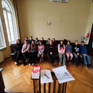Edukacyjna wizyta w sądzie