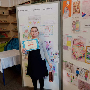 II Powiatowy Konkurs dla szkół podstawowych „Mały psycholog – moja recepta na przyjaźń”