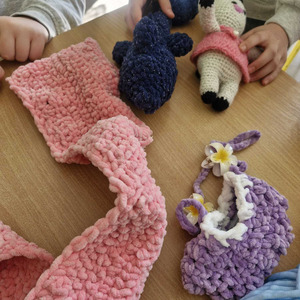 Szydełkowanie zamiast telefonu