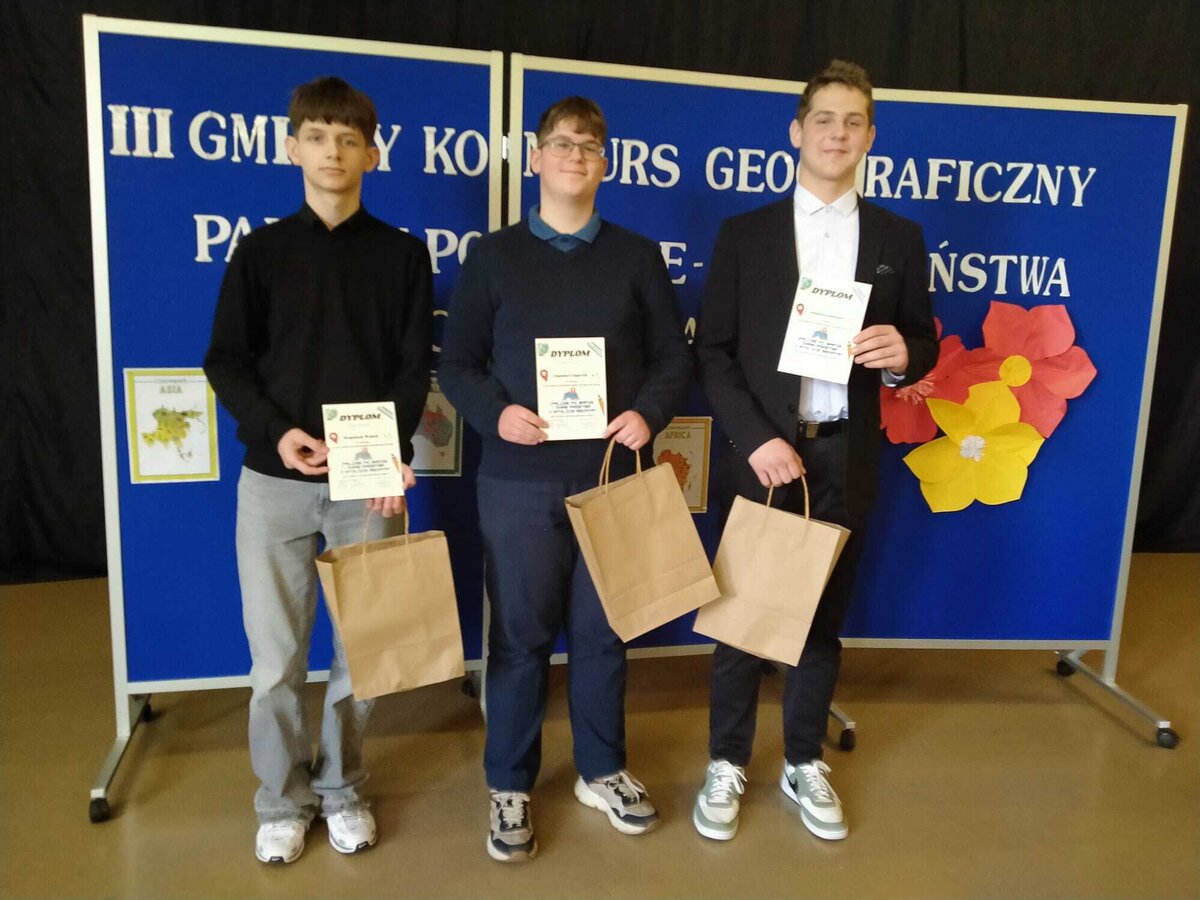 III Gminny Konkurs Geograficzny 